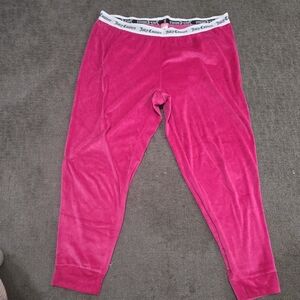 Juicy Couture Fuchsia Velour Lounge Pants